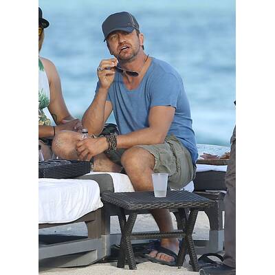 Gerard Butler: Kein Urlaub ohne sein Handy