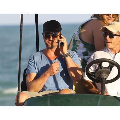 Gerard Butler: Kein Urlaub ohne sein Handy