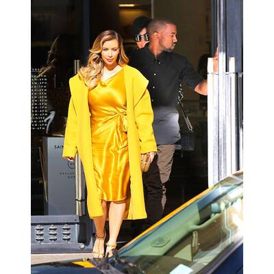 Kim & Kanye gehen mit Kris Jenner einkaufen