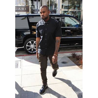 Kim & Kanye gehen mit Kris Jenner einkaufen