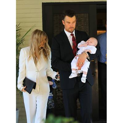 Fergie & Josh Duhamel lassen baby Axl taufen