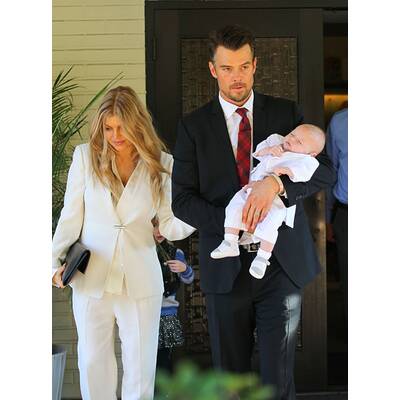Fergie & Josh Duhamel lassen baby Axl taufen