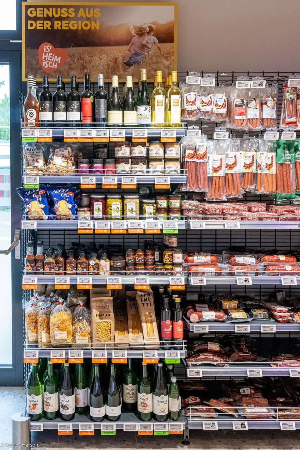 Besonderer Wert wird auf Produkte aus der Region gelegt.