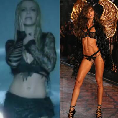 So kopiert Victoria's Secret die Looks von Britney Spears