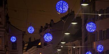 WKW Weihnachtsbeleuchtung,1080 Wien, Josefst&auml;dterstra&szlig;e