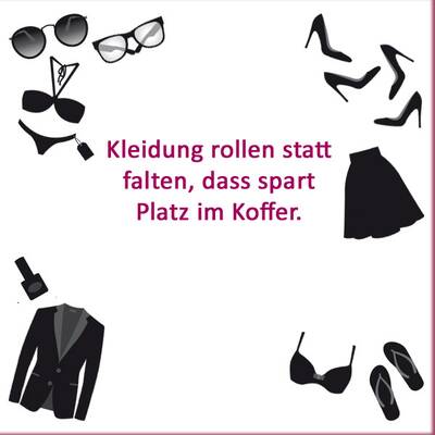 11 Tipps, wie Sie ihren Koffer richtig packen