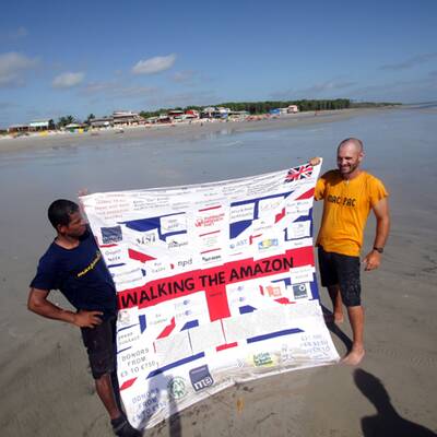 Rekordwanderung am Amazonas