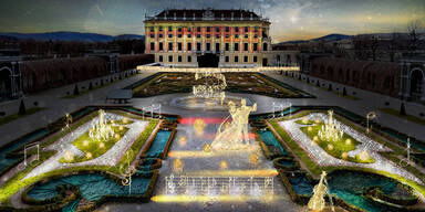 winterwonderland in sch&ouml;nbrunn