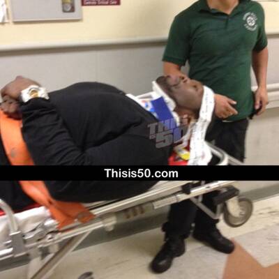 50 Cent von LKW abgeschossen