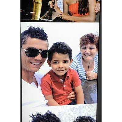 Cristiano Ronaldo nimmt Sohn zur Museums-Eröffnung mit