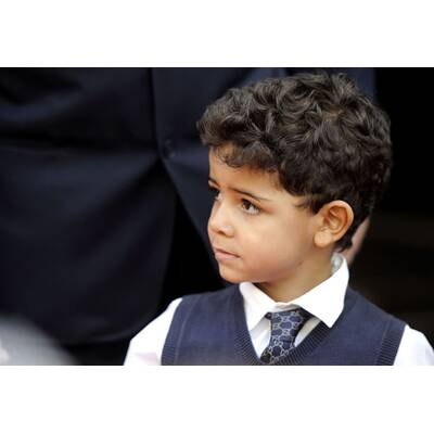 Cristiano Ronaldo nimmt Sohn zur Museums-Eröffnung mit