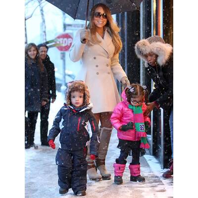 Mariah Carey genießt die Feiertage in Aspen