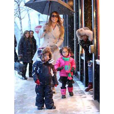 Mariah Carey genießt die Feiertage in Aspen