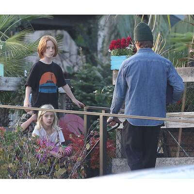 Hazel, Phinnaeus und Henry beim wilden Spiel