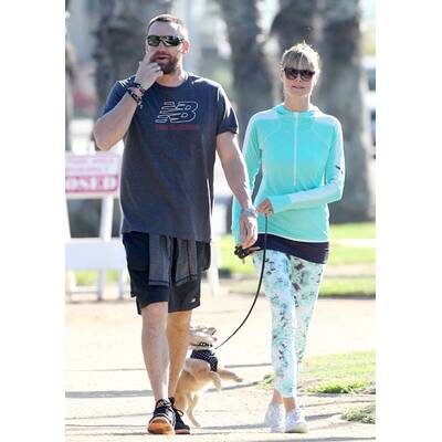 Heidi Klum verliebt mit Lover Martin Kristen