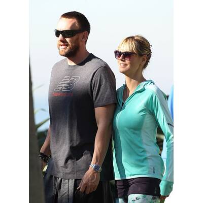 Heidi Klum verliebt mit Lover Martin Kristen