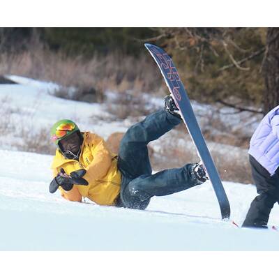 Gwen Stefani & Seal treffen sich im Ski-Urlaub
