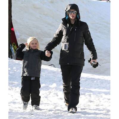 Gwen Stefani & Seal treffen sich im Ski-Urlaub