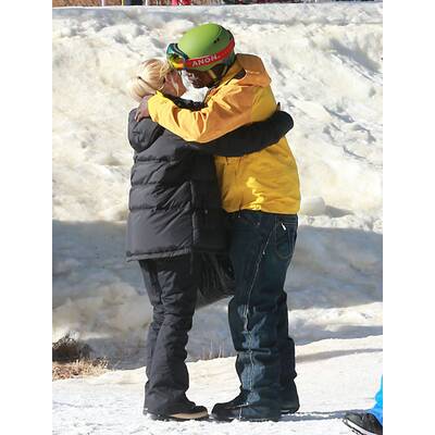 Gwen Stefani & Seal treffen sich im Ski-Urlaub