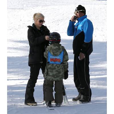 Gwen Stefani & Seal treffen sich im Ski-Urlaub