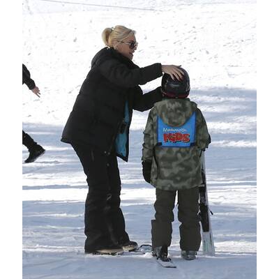 Gwen Stefani & Seal treffen sich im Ski-Urlaub