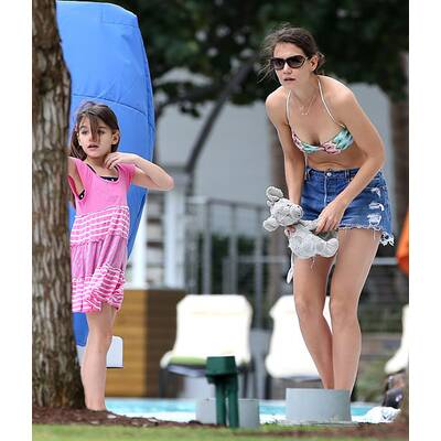 Katie Holmes im Badeurlaub mit Tochter Suri