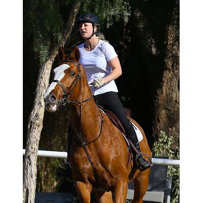 Kaley Cuoco zurück im Alltag