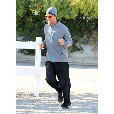 Matthew McConaughey sportlich mit seinen Kids