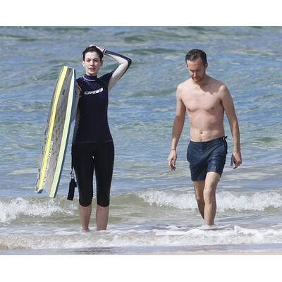 Anne Hathaway glücklich mit Ehemann