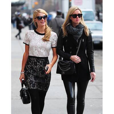 Paris & Nicky Hilton beim Shoppen in New York