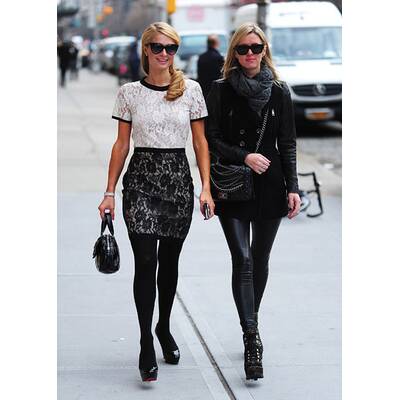 Paris & Nicky Hilton beim Shoppen in New York