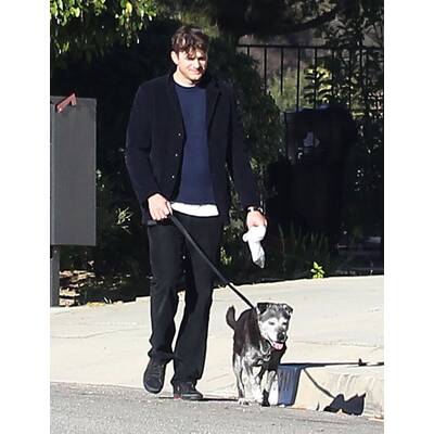 Ashton Kutcher & Mila Kunis: Morgenspaziergang