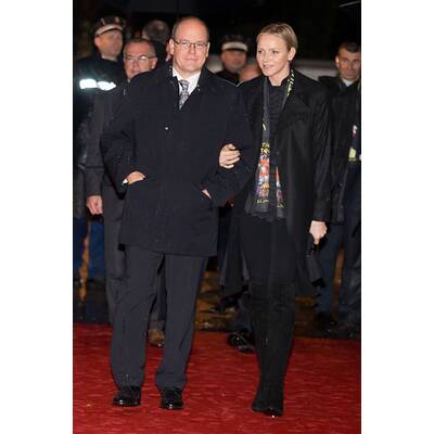 Die monegassischen Royals haben Spaß bei Zirkusfest