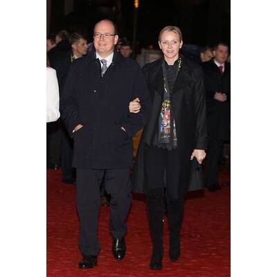 Die monegassischen Royals haben Spaß bei Zirkusfest