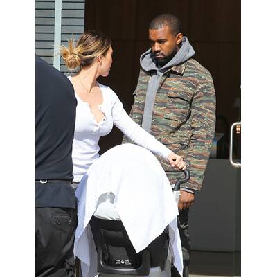 Kim & Kanye unterwegs mit Nori
