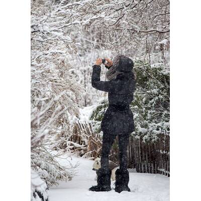 Olivia Palermo trotzt Schnee und Kälte