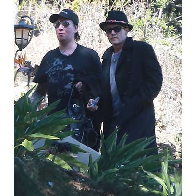 Johnny Depp & Marilyn Manson, was habt ihr denn da?
