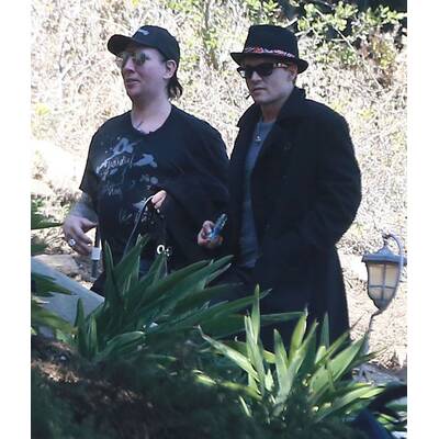 Johnny Depp & Marilyn Manson, was habt ihr denn da?
