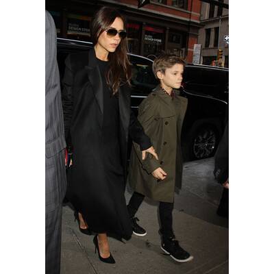 Die Beckhams gehen Mittagessen