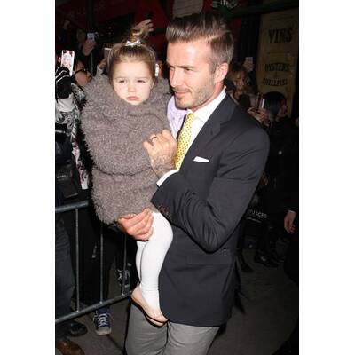 Die Beckhams gehen Mittagessen