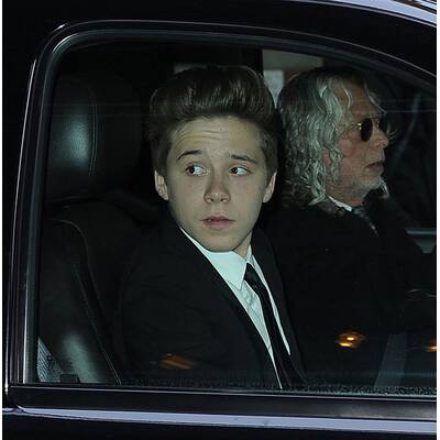 Die Beckhams gehen Mittagessen