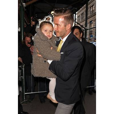 Die Beckhams gehen Mittagessen