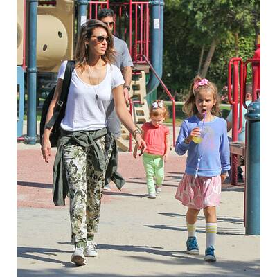 Jessica Alba im Familienglück