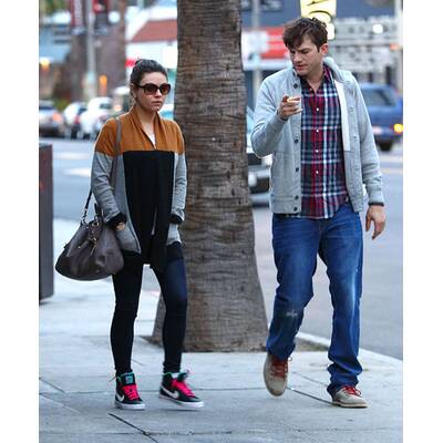 Mila Kunis & Ashton Kutcher beim Dinner-Date