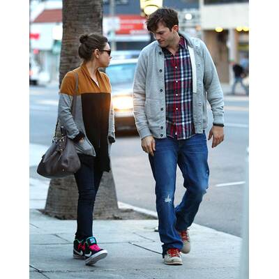Mila Kunis & Ashton Kutcher beim Dinner-Date