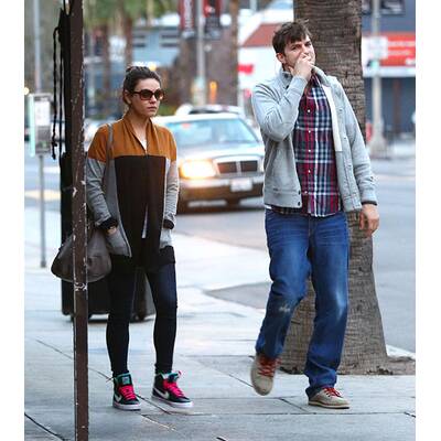 Mila Kunis & Ashton Kutcher beim Dinner-Date