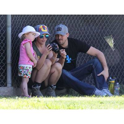 Britney Spears beim Familientag