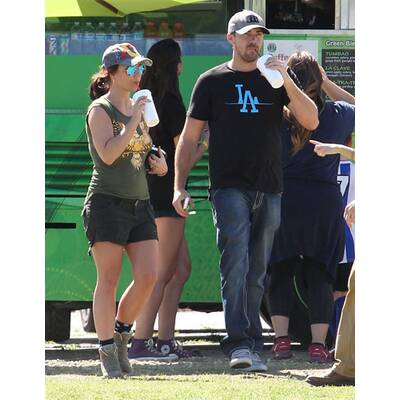 Britney Spears beim Familientag