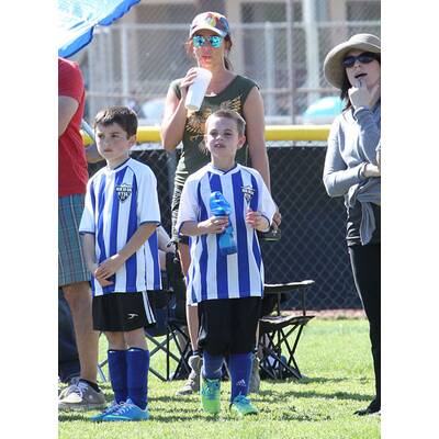 Britney Spears beim Familientag