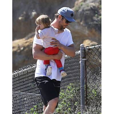 Chris Hemsworth kümmert sich liebevoll um Tochter India